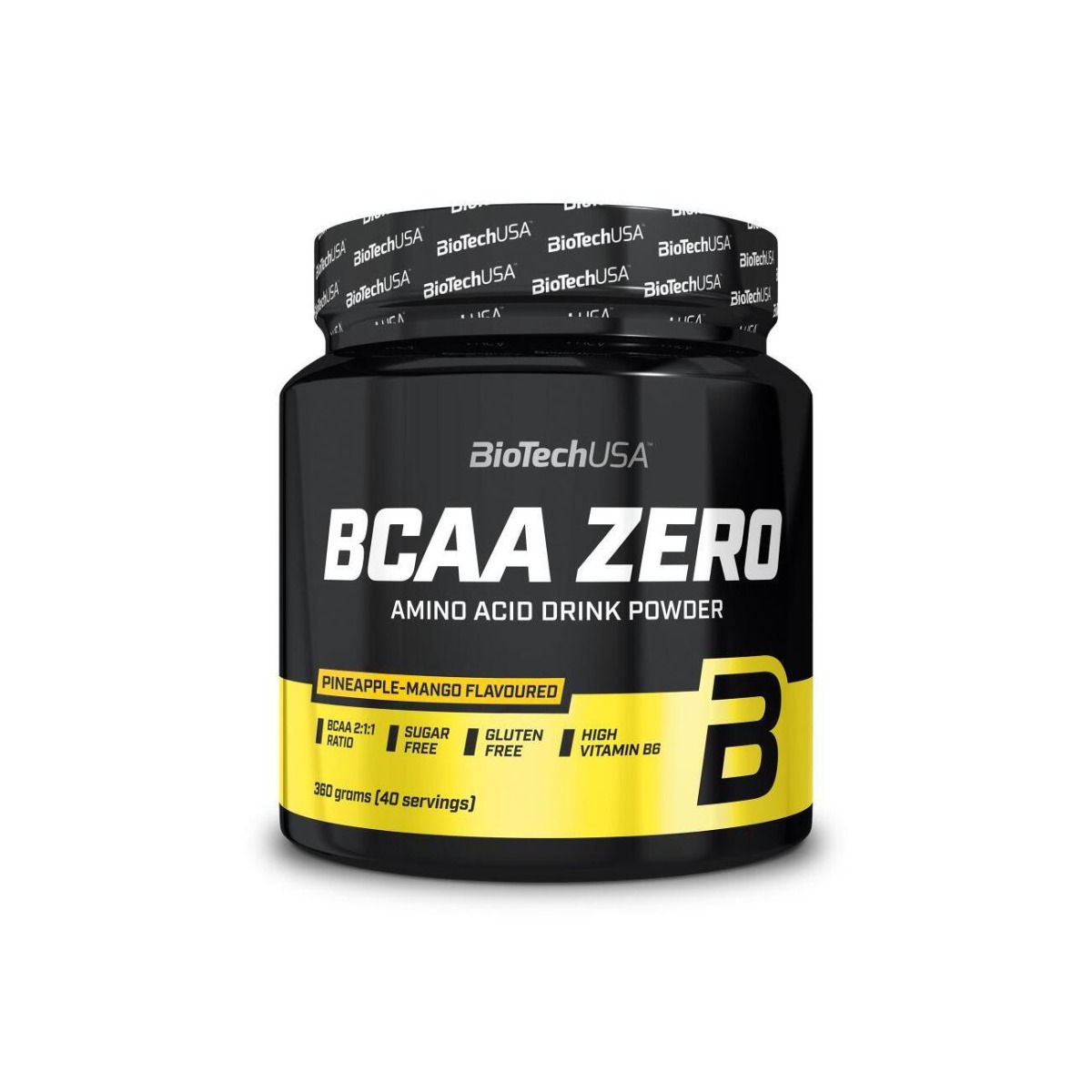 BCAA ZERO cu aroma de ananas si mango, 360g, BiotechUSA