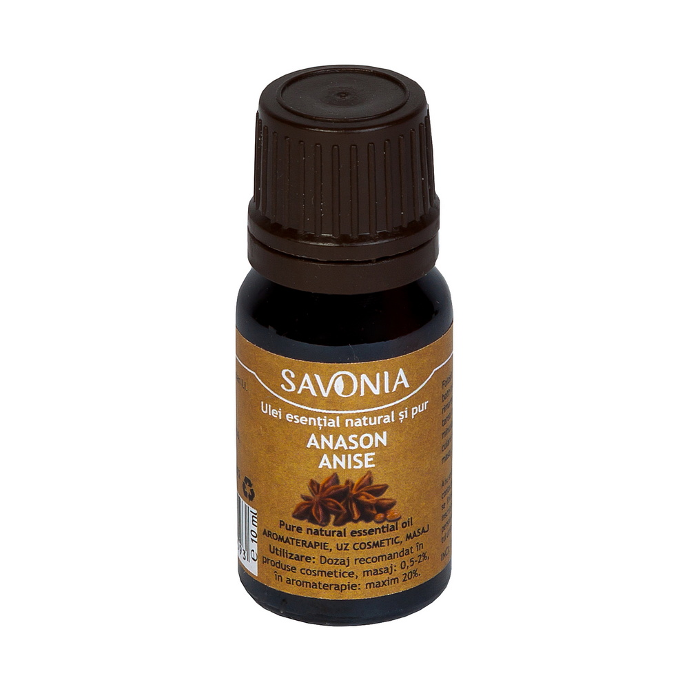 Ulei esential natural si pur de anason, 10ml, Savonia