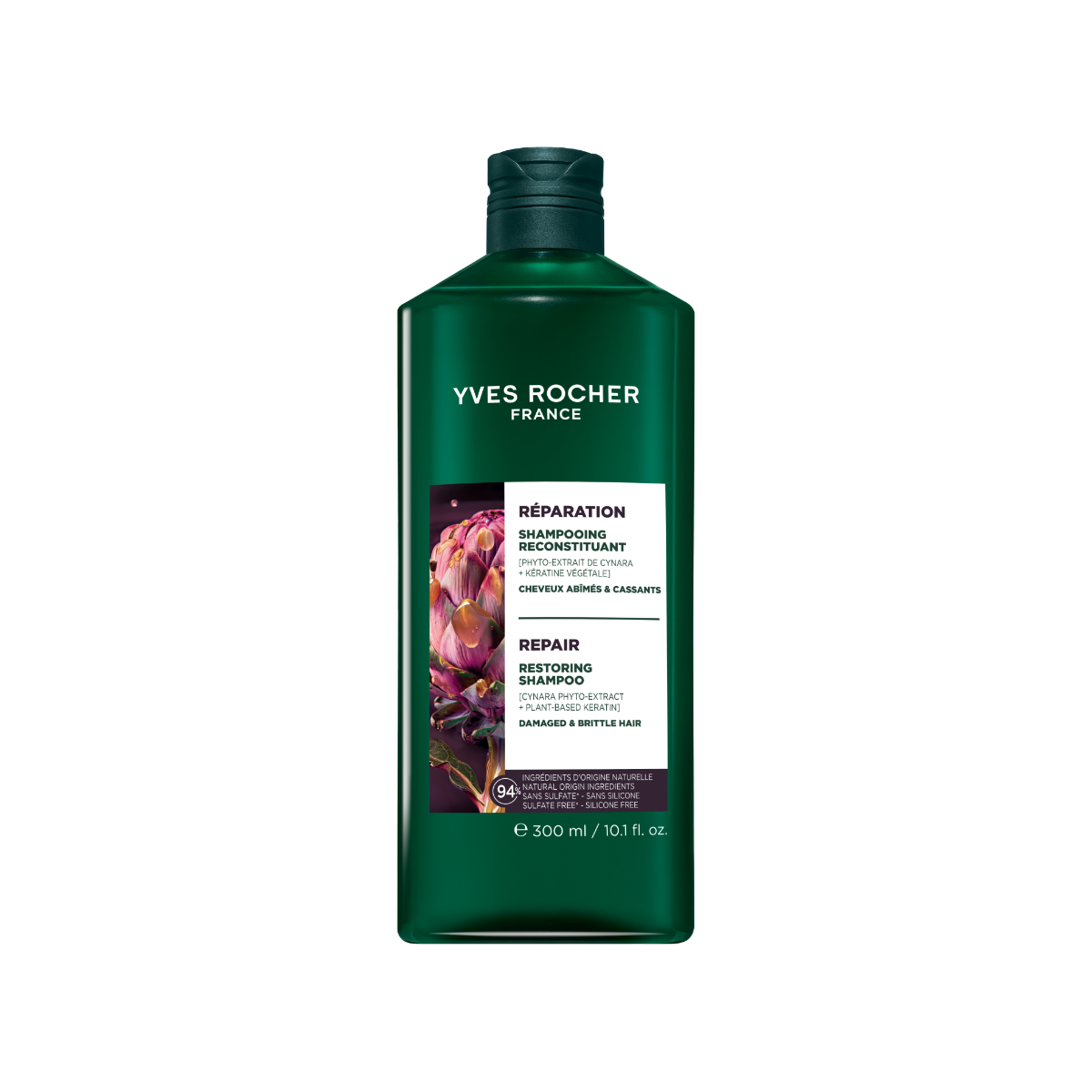 Sampon reparator pentru par, 300ml, Yves Rocher