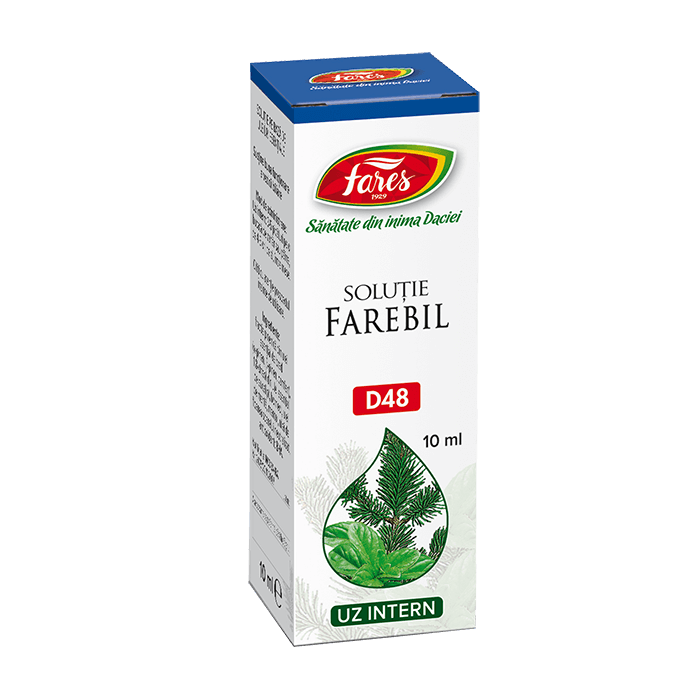 Farebil solutie D48, 10ml, Fares