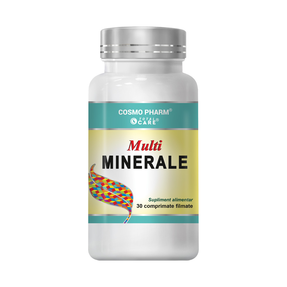 Multiminerale, 30 comprimate, Cosmopharm
