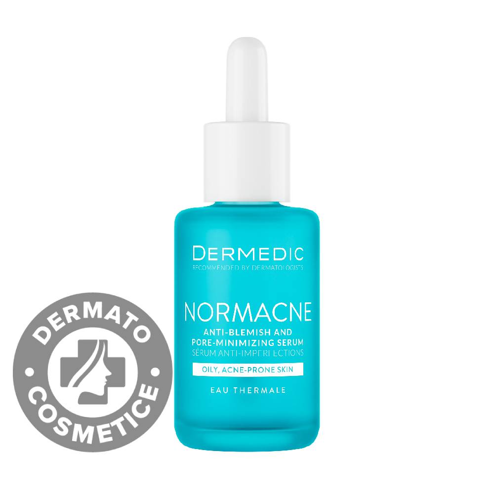 Ser anti imperfectiuni cu efect de minimizare a porilor Normacne, 30ml, Dermedic