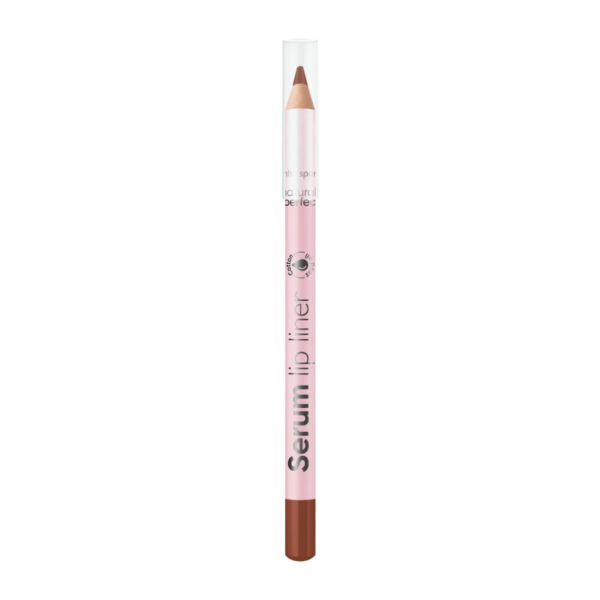 Creion de buze cu serum Naturally Perfect 03 Nude Brown, 1.2g, Miss Sporty