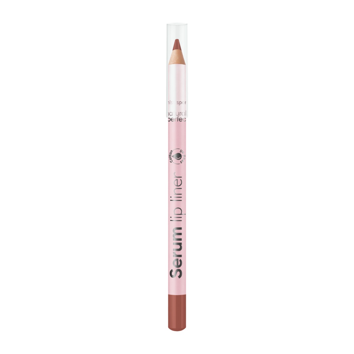 Creion de buze cu serum Naturally Perfect 02 Nude Mocha, 1.2g, Miss Sporty