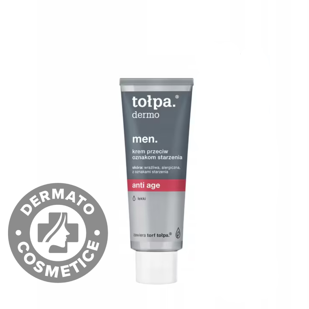 Crema impotriva semnelor de imbatranire Dermo Man Anti-Age, 40ml, Tolpa