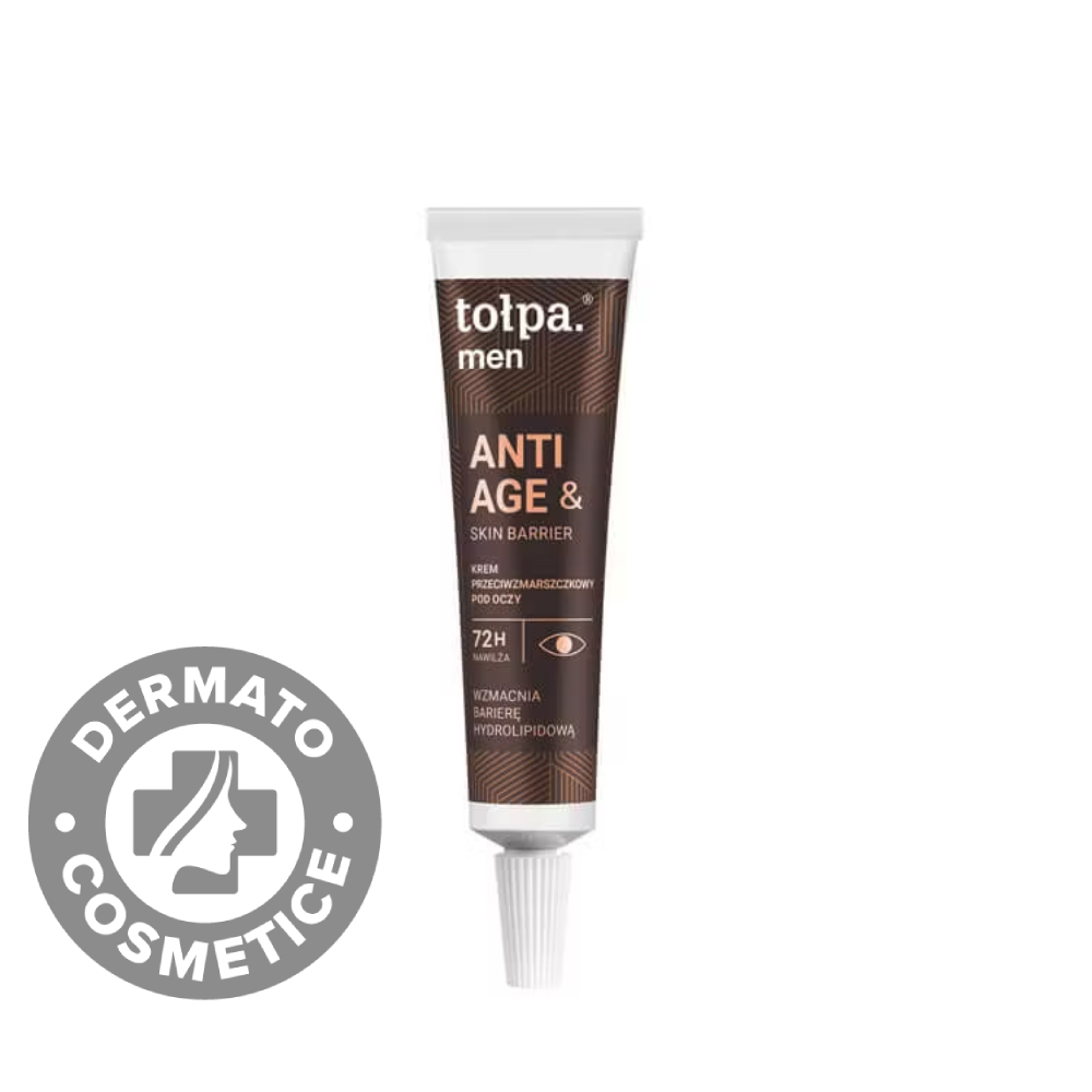 Crema anti-rid pentru conturul ochilor Men Anti Age & Skin Barrier, 10ml, Tolpa