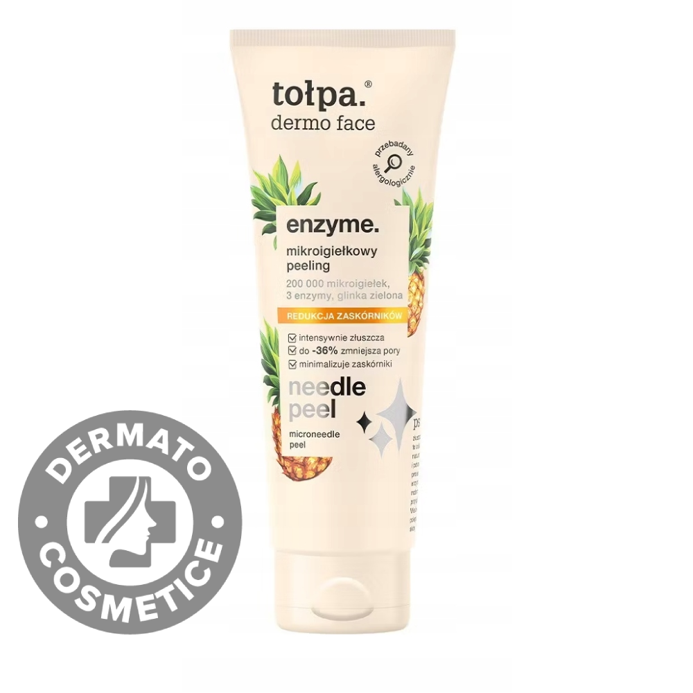 Peeling cu microace si 3 enzime Dermo Face Enzyme, 100ml, Tolpa