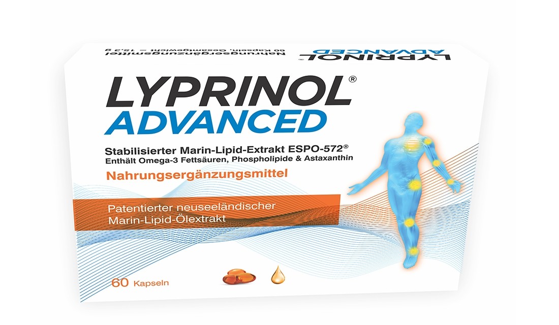 Complex lipidic marin Lyprinol Advanced, 60 capsule, Pharmalink