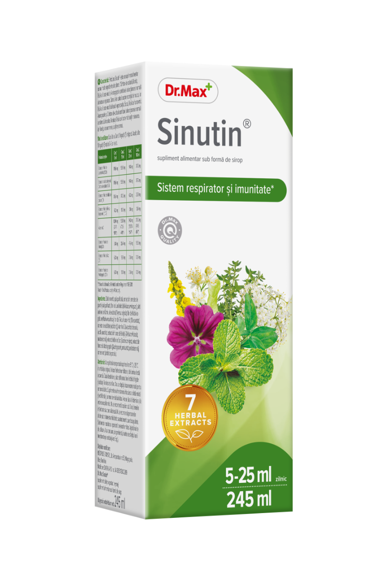 Dr. Max Sirop Sinutin, 245ml