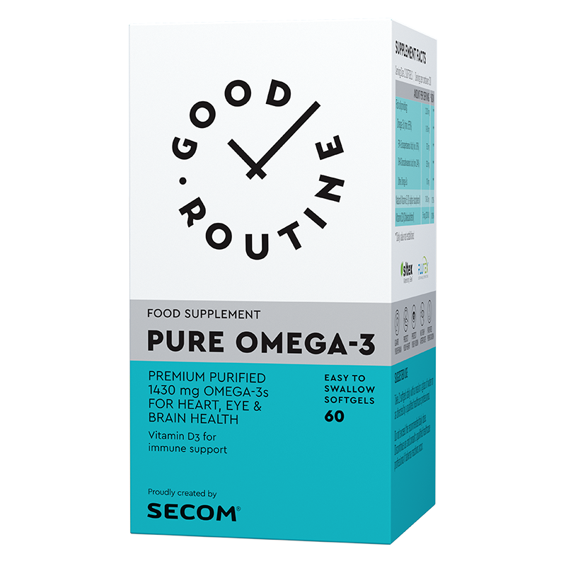 Pure Omega-3 Good Routine, 60 capsule, Secom