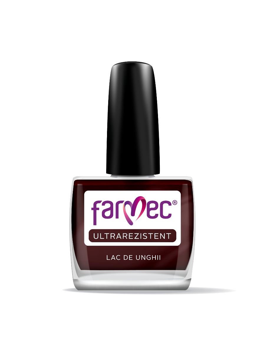 Farmec Ultrarezistent - Lac Pentru Unghii n Diferite Nuanţe - 71 - Red Pear