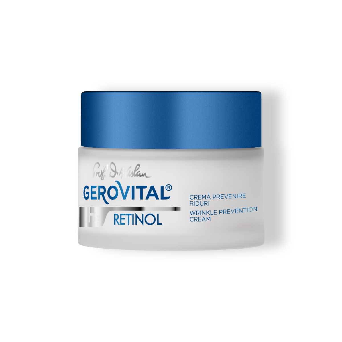 Cremă Prevenire Riduri 2% Retinol Pentru Ten Normal-matur  Protecție Antirid și Regenerare Celulară, Gerovital H3 Retinol, 50 Ml