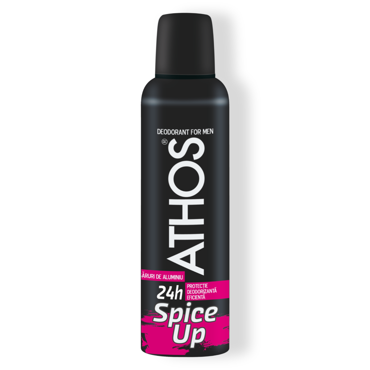 Deodorant Spray Athos Spice Up 24h  Note Lemnoase Condimentate, 150 Ml