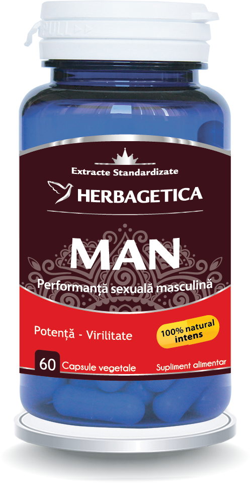 Man Zen Forte, 60 capsule, Herbagetica