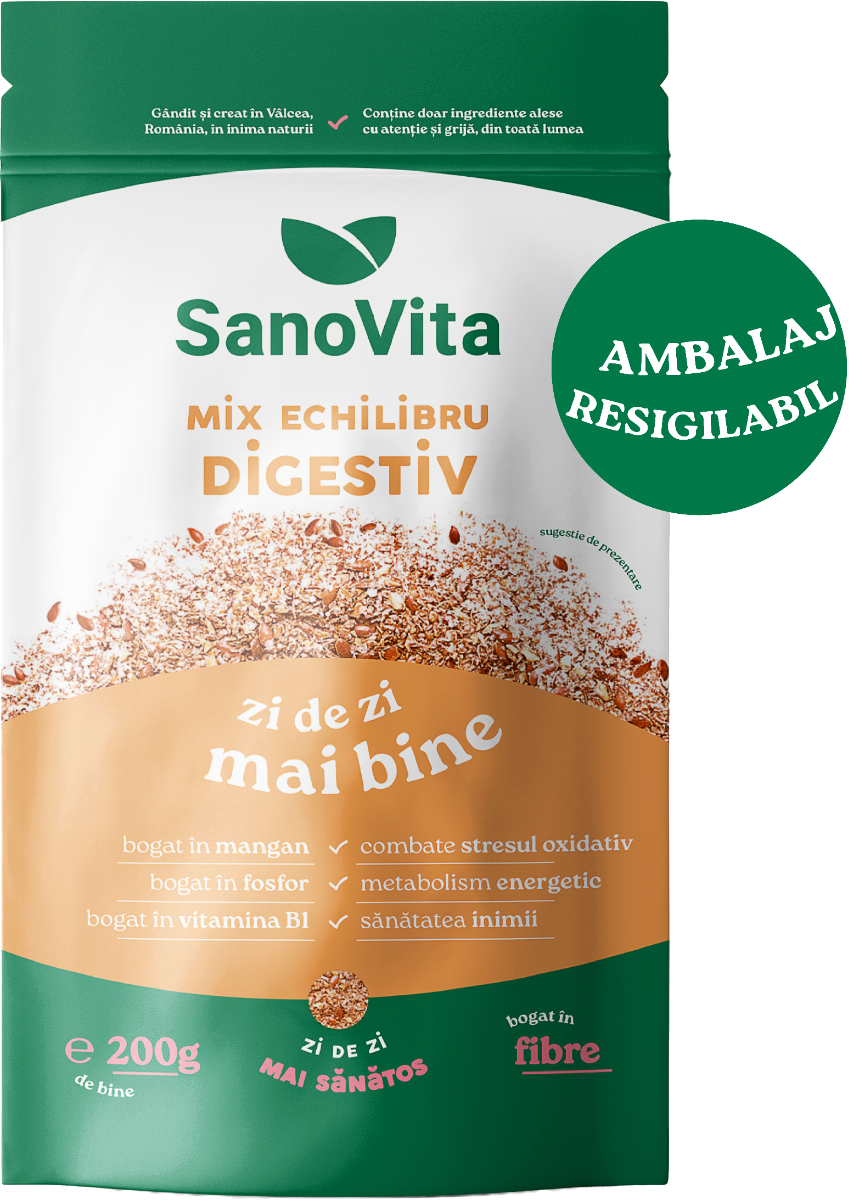 Mix echilibru digestiv, 200g, SanoVita
