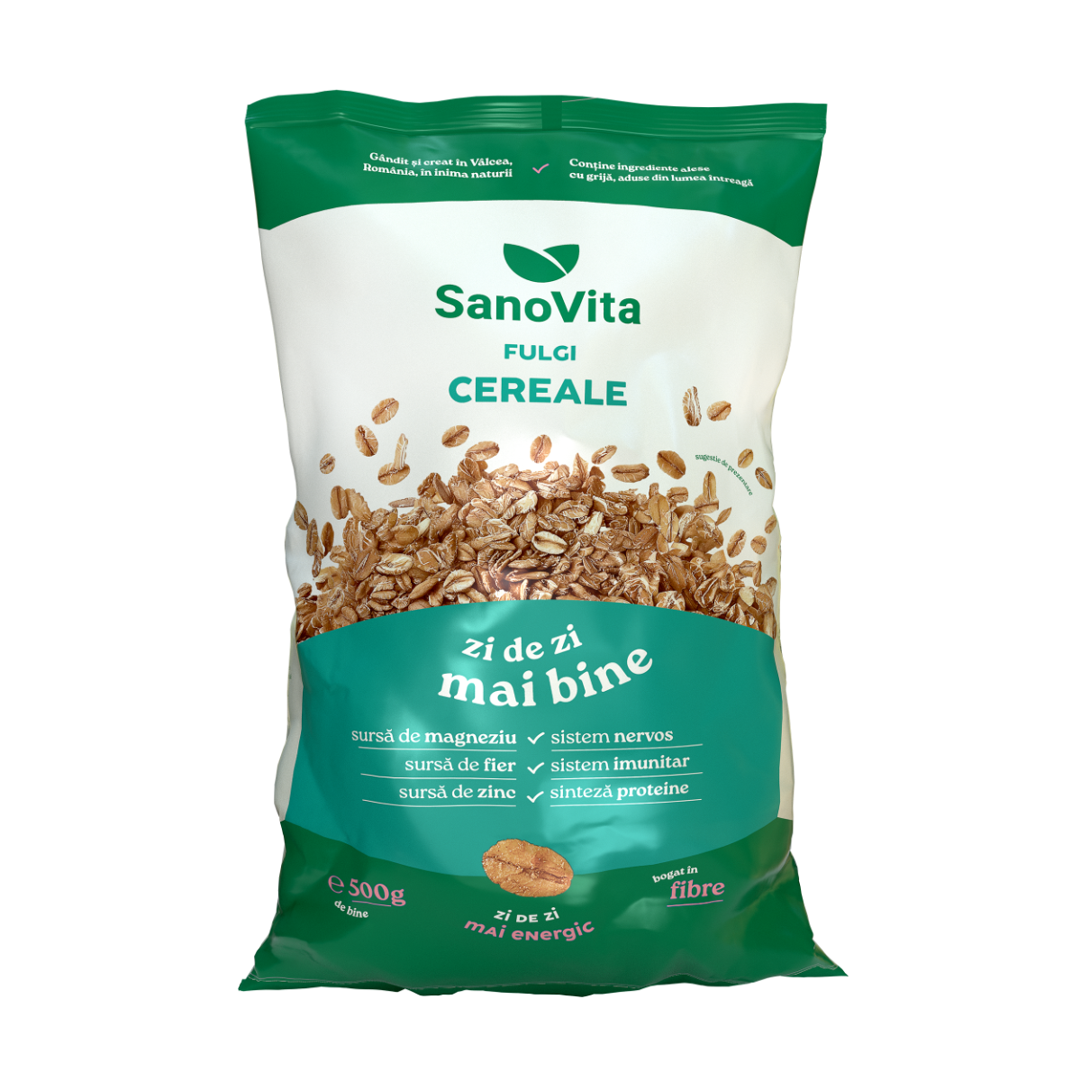 Fulgi de cereale, 500g, SanoVita