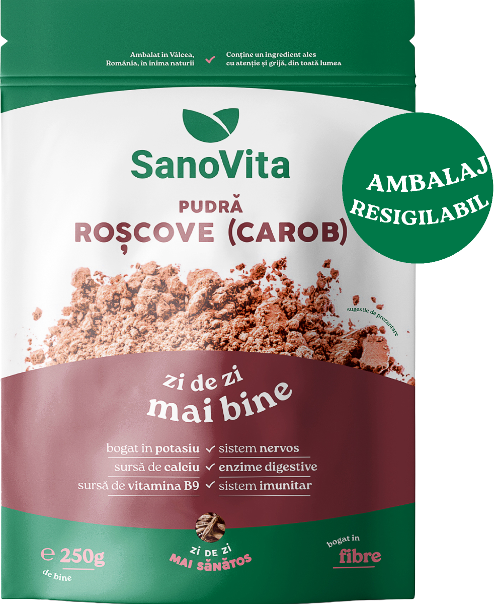 Pudra de roscove, 250g, SanoVita