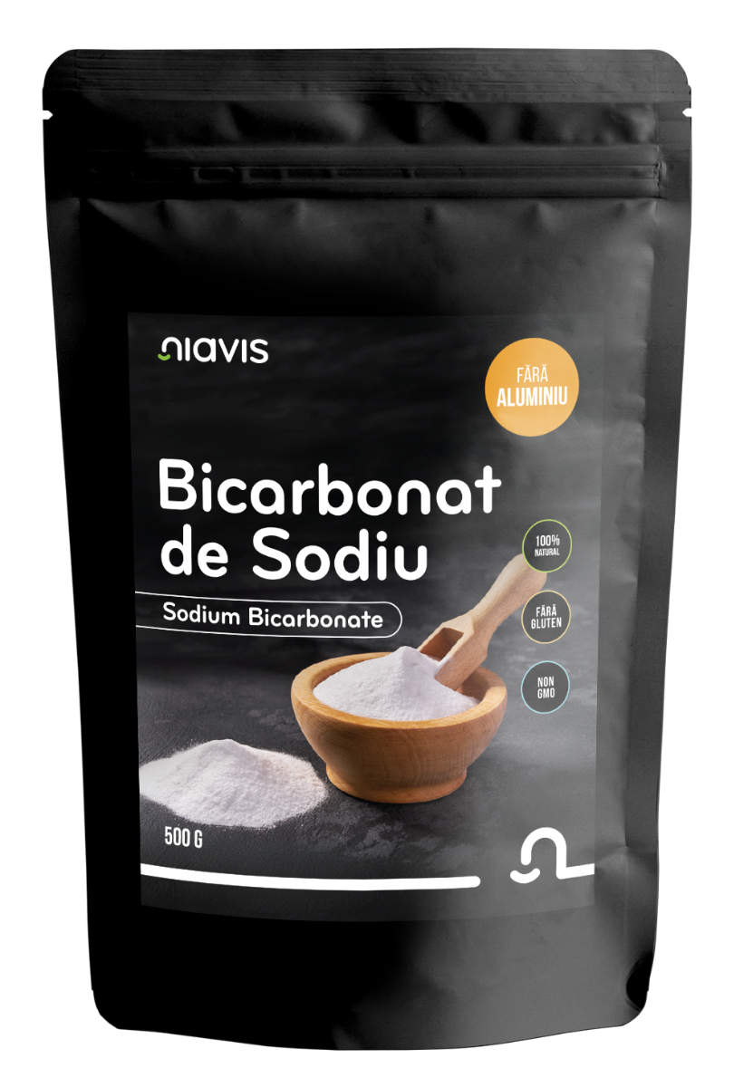 Bicarbonat de sodiu, 500g, Niavis