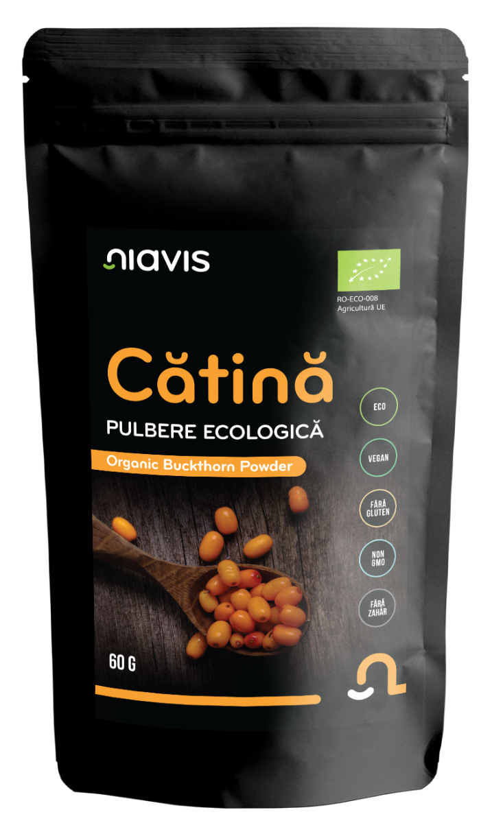 Catina Pulbere ecologica, 60g, Niavis