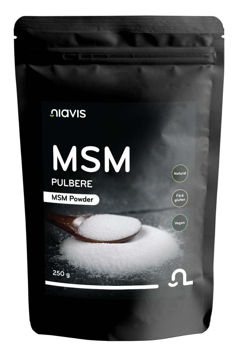 MSM Pulbere 100% naturala, 250g, Niavis