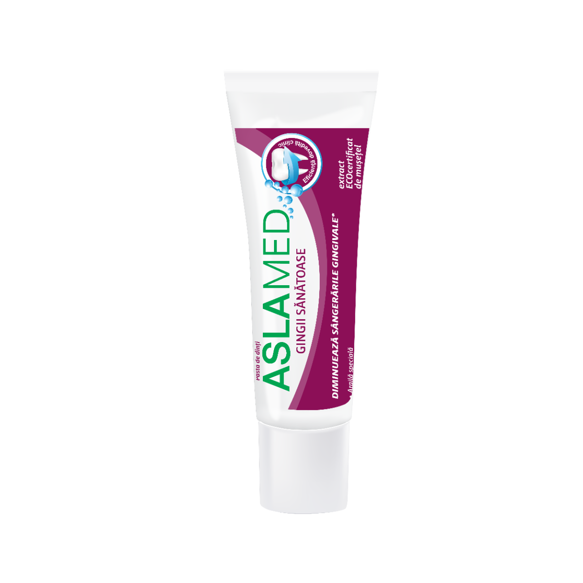 Pasta de dinti pentru gingii sanatoase, 75ml, AslaMed