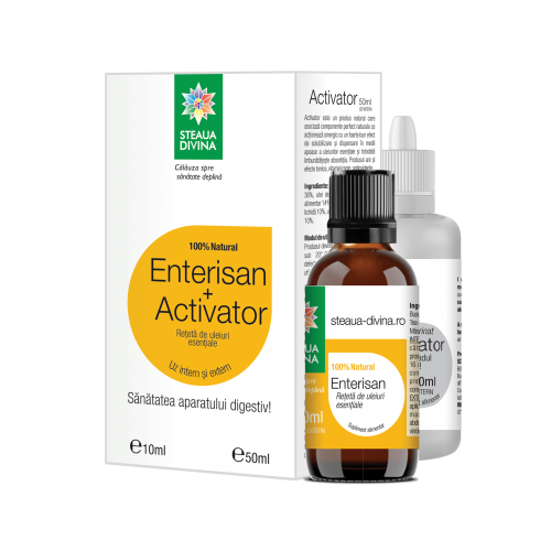 Pachet Enterisan 10ml + Activator 50ml, Steaua Divina