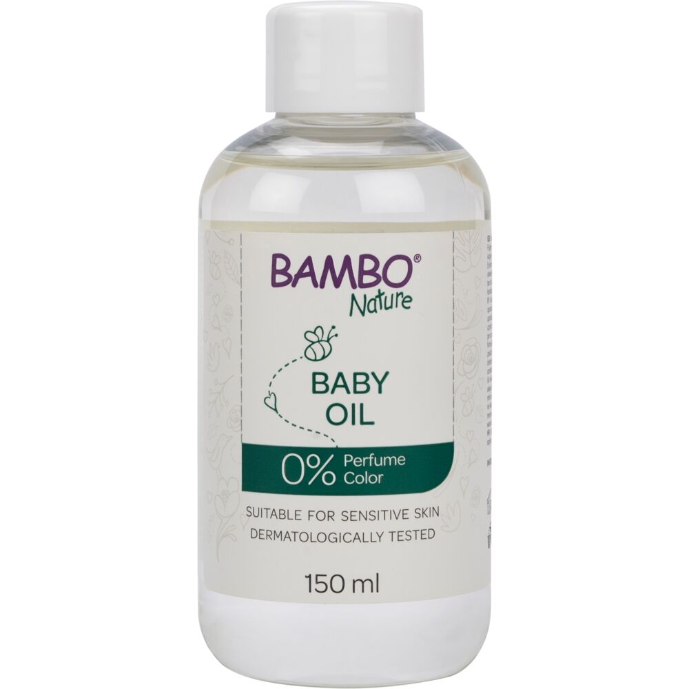 Ulei de baie pentru bebelusi, 150ml, Bambo Nature