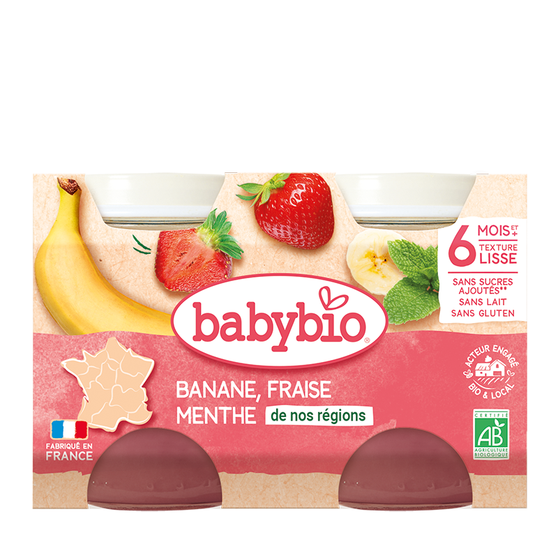 Desert fara zahar +6 luni, 2 x 130g, BabyBio
