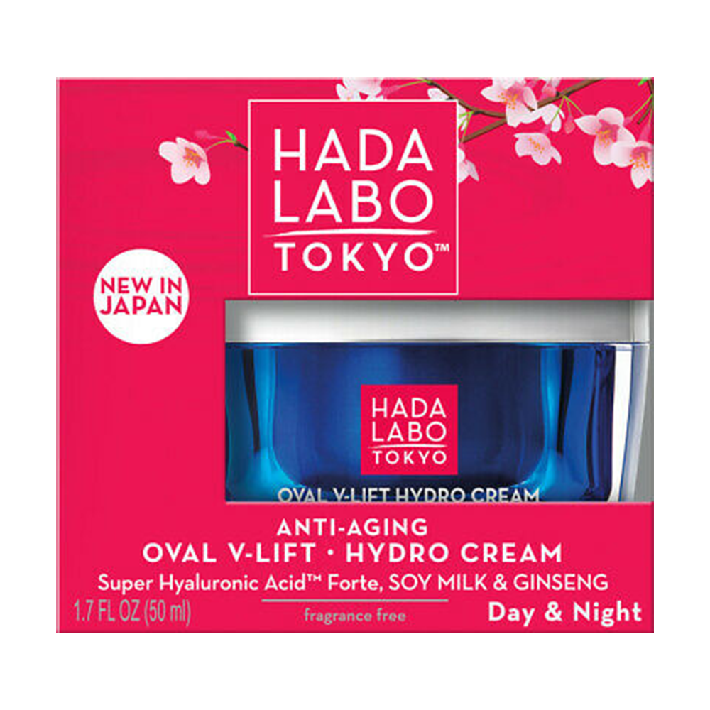 Crema hidratanta anti-imbatranire cu Super Acid Hyaluronic forte, lapte de soia si ginseng, 50ml, Hada Labo