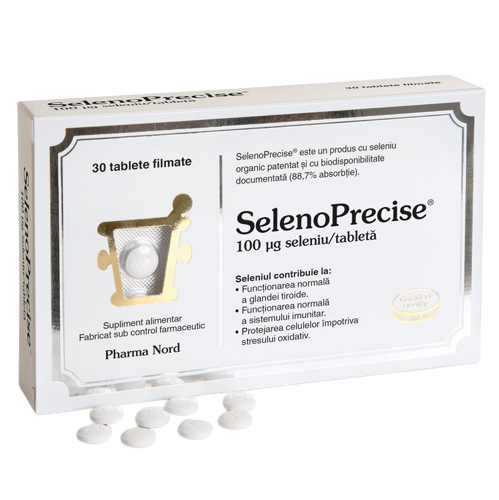 SelenoPrecise, 30 tablete, Pharma Nord