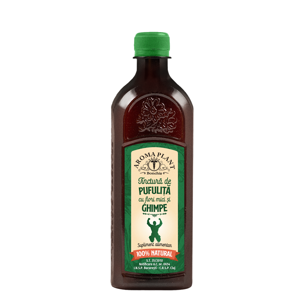 Tinctura de pufulita cu flori mici si ghimpe, 500ml, Aroma Plant Bonchis