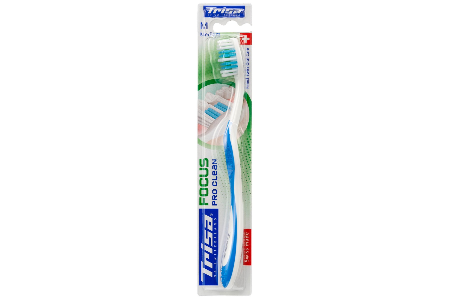 Periuta de dinti Focus Pro Clean Medium, 1 bucata, Trisa