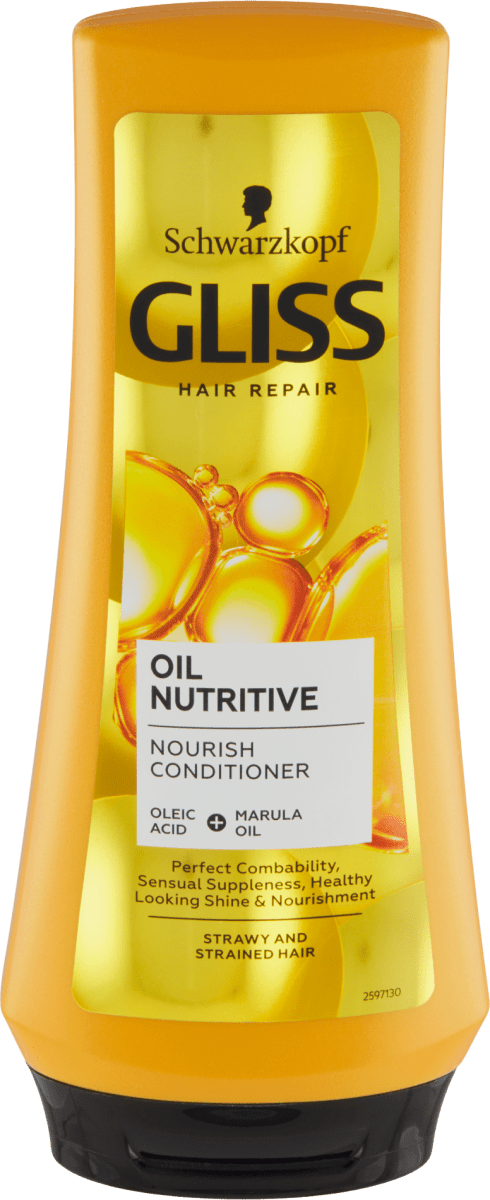 Balsam regenerant pentru varfuri despicate Oil Nutritive, 200ml, Gliss