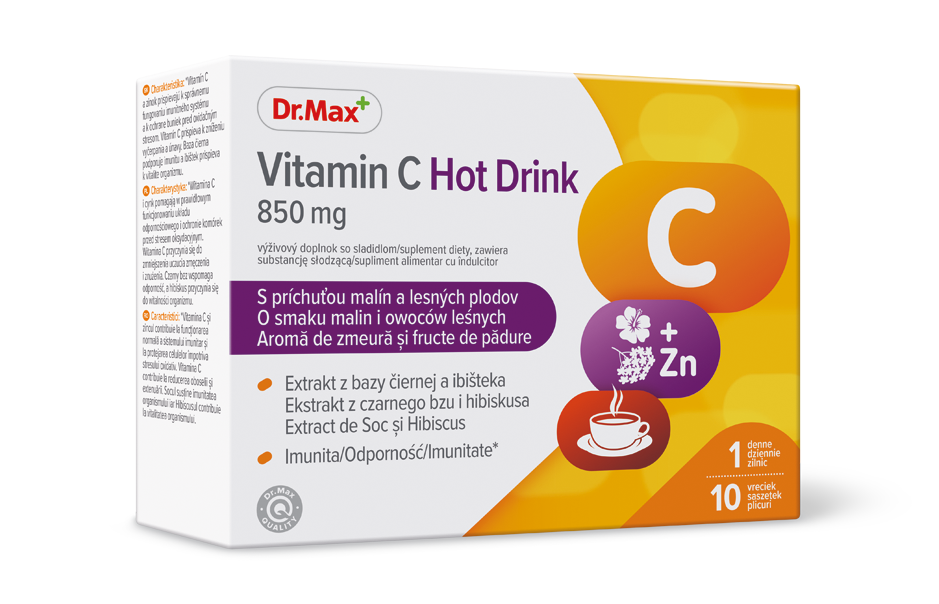 Dr. Max Vitamin C Hot Drink​, 10 plicuri