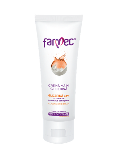 Crema de maini cu glicerina, 150ml, Farmec