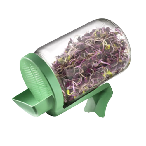 Germinator tip borcan cu protectie la scurgerea apei, 660ml, Germline