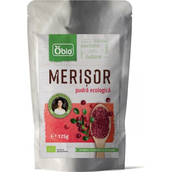 Merisor pulbere bio, 125g, Obio