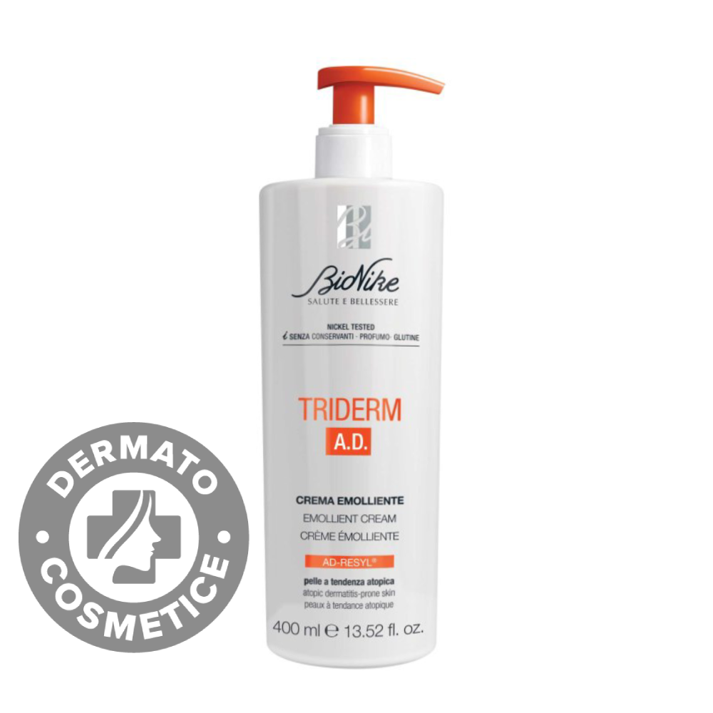 Crema emolienta cu  AD-RESYL® pentru pielea cu dermatita atopica Triderm A.D., 400ml, Bionike