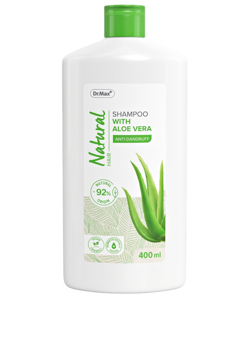 Dr. Max Natural Sampon cu aloe vera, 400ml