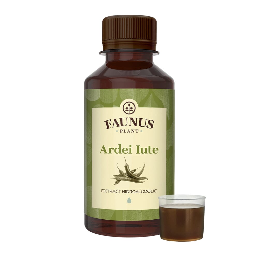 Tinctura de Ardei Iute pentru circulatie, 200ml, Faunus Plant