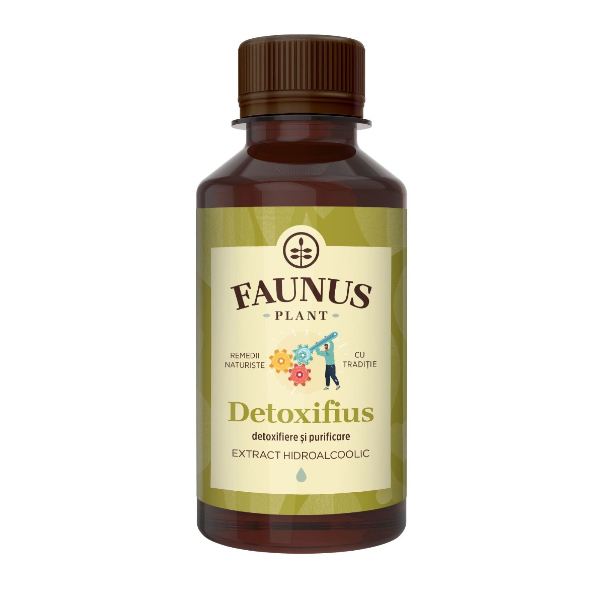 Tinctura detoxifiere Detoxifius, 200ml, Faunus Plant