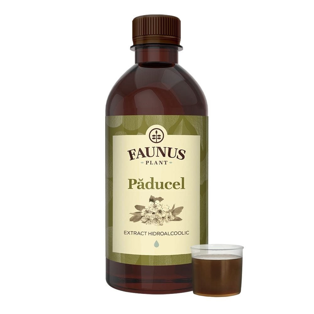 Tinctura de Paducel pentru reglare tensiune arteriala, 500ml, Faunus Plant