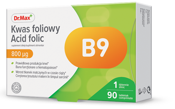 Dr. Max Acid folic, 90 comprimate filmate