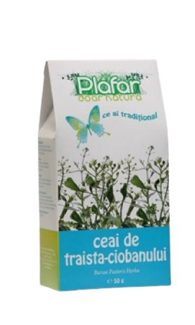 Ceai din traista ciobanului, 50g, Plafar