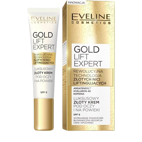 Crema de ochi Gold Lift, 15ml, Eveline Cosmetics