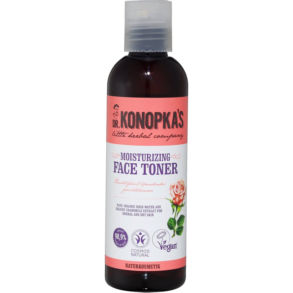 Toner de fata hidratant Little Herbal Company, 200ml, Dr.Konopka’s