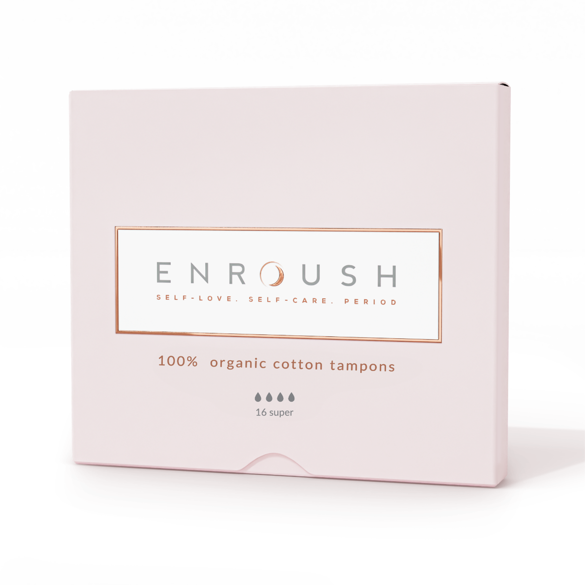 Tampoane 100% Organice Super, 16 bucati, Enroush