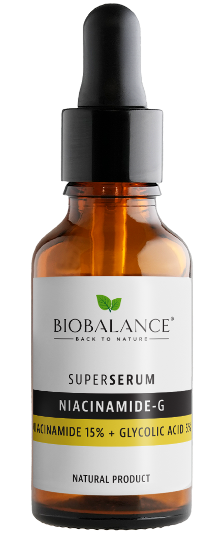 Ser de fata Niacinamide-G 15% + Acid glicolic 5%, 30ml, Bio Balance