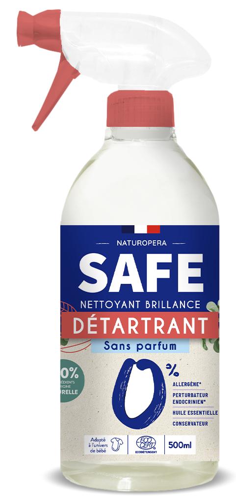 Detartrant bio cu pulverizator fara parfum si fara alergeni, 500ml, Safe