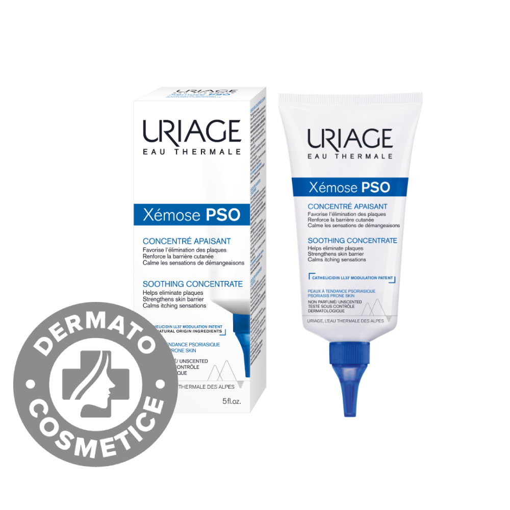 Crema calmanta concentrata pentru psoriazis PSO Xemose C8+, 150ml, Uriage